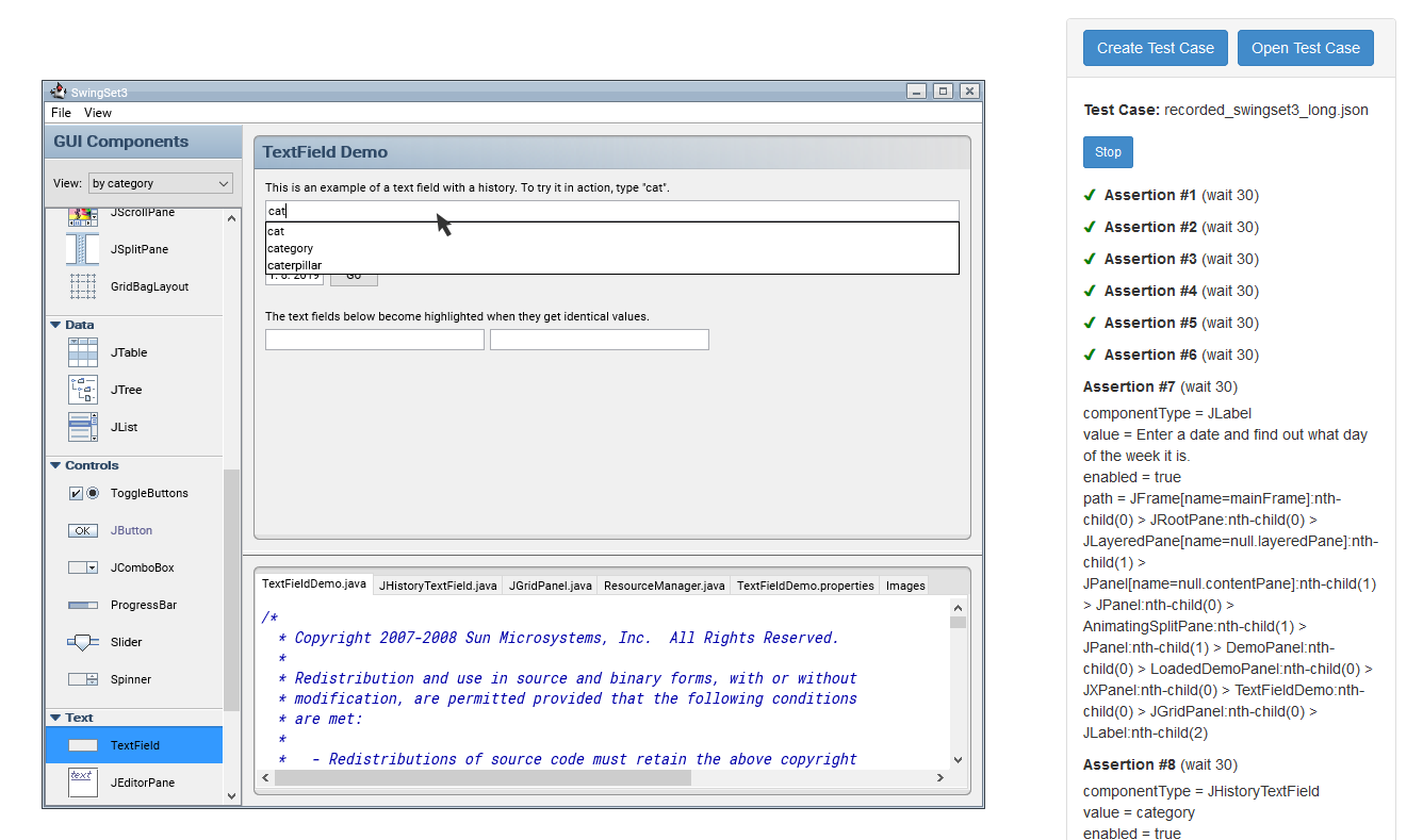 Run Test Case