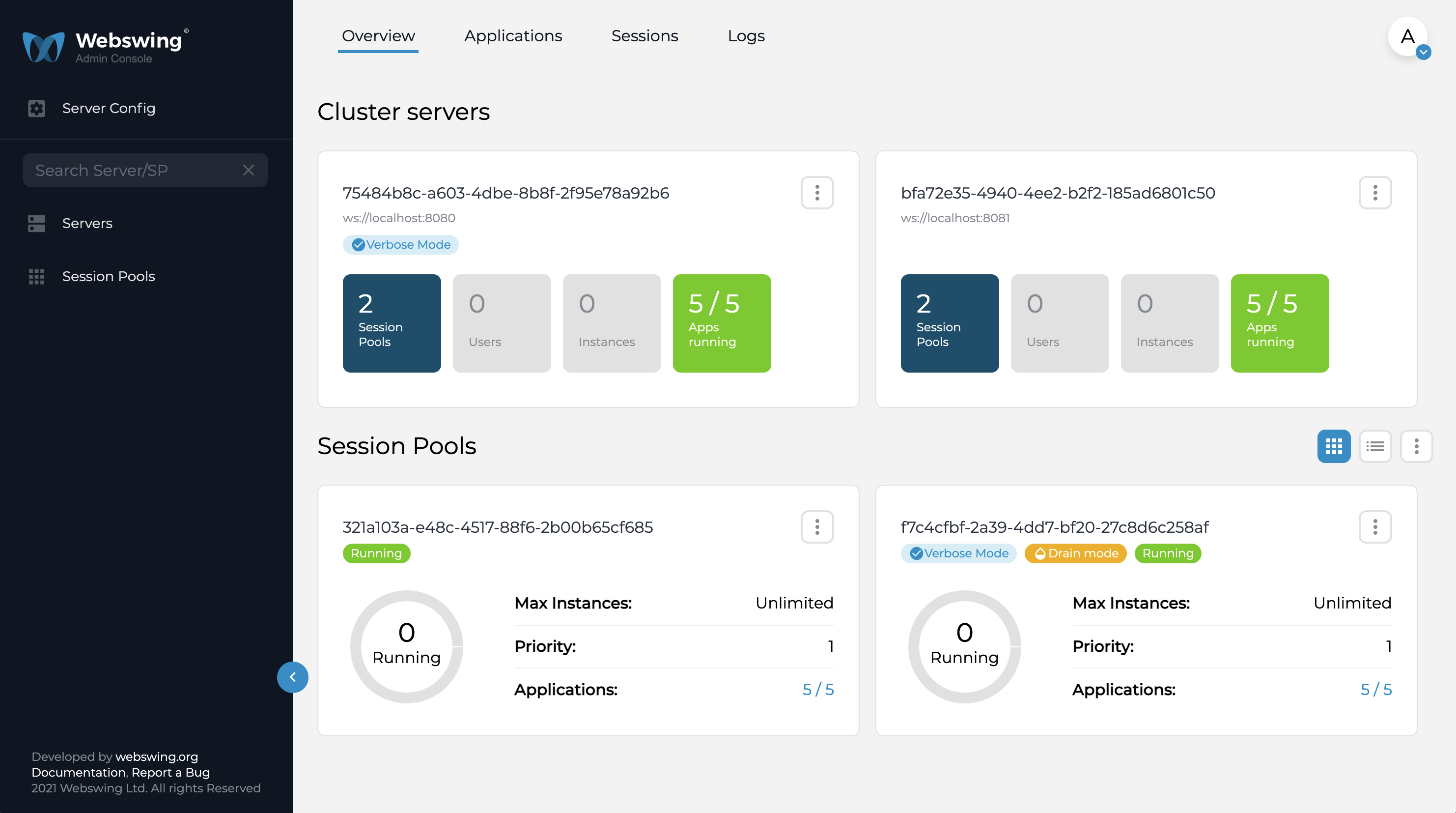 Cluster Overview