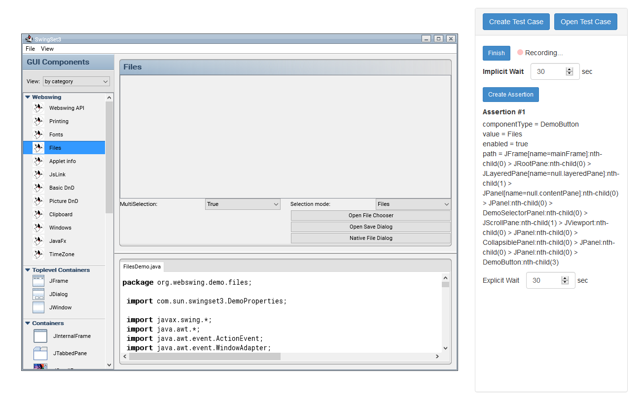 Create Test Case