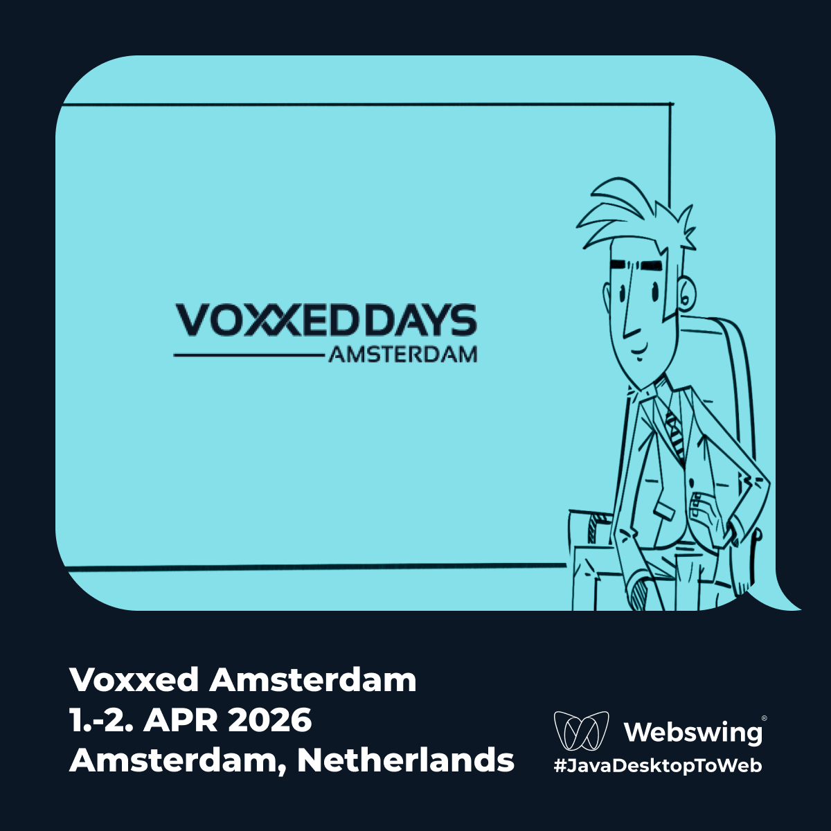 Meet us at Voxxed Days Amsterdam in Amsterdam, Netherlands 2026