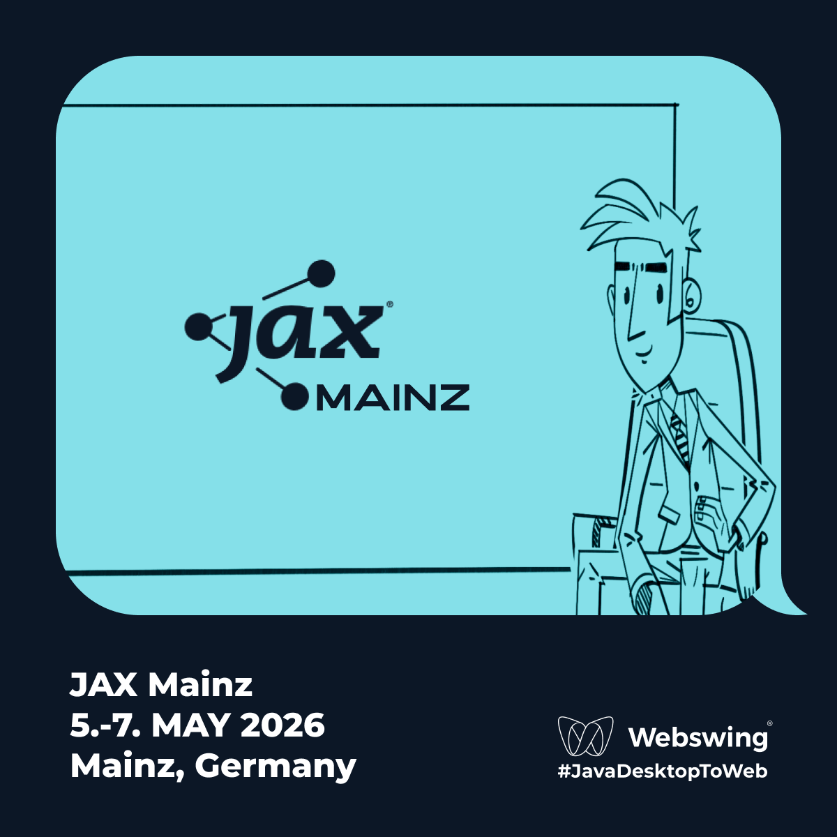 Meet us at JAX in Mainz, Germany 2026