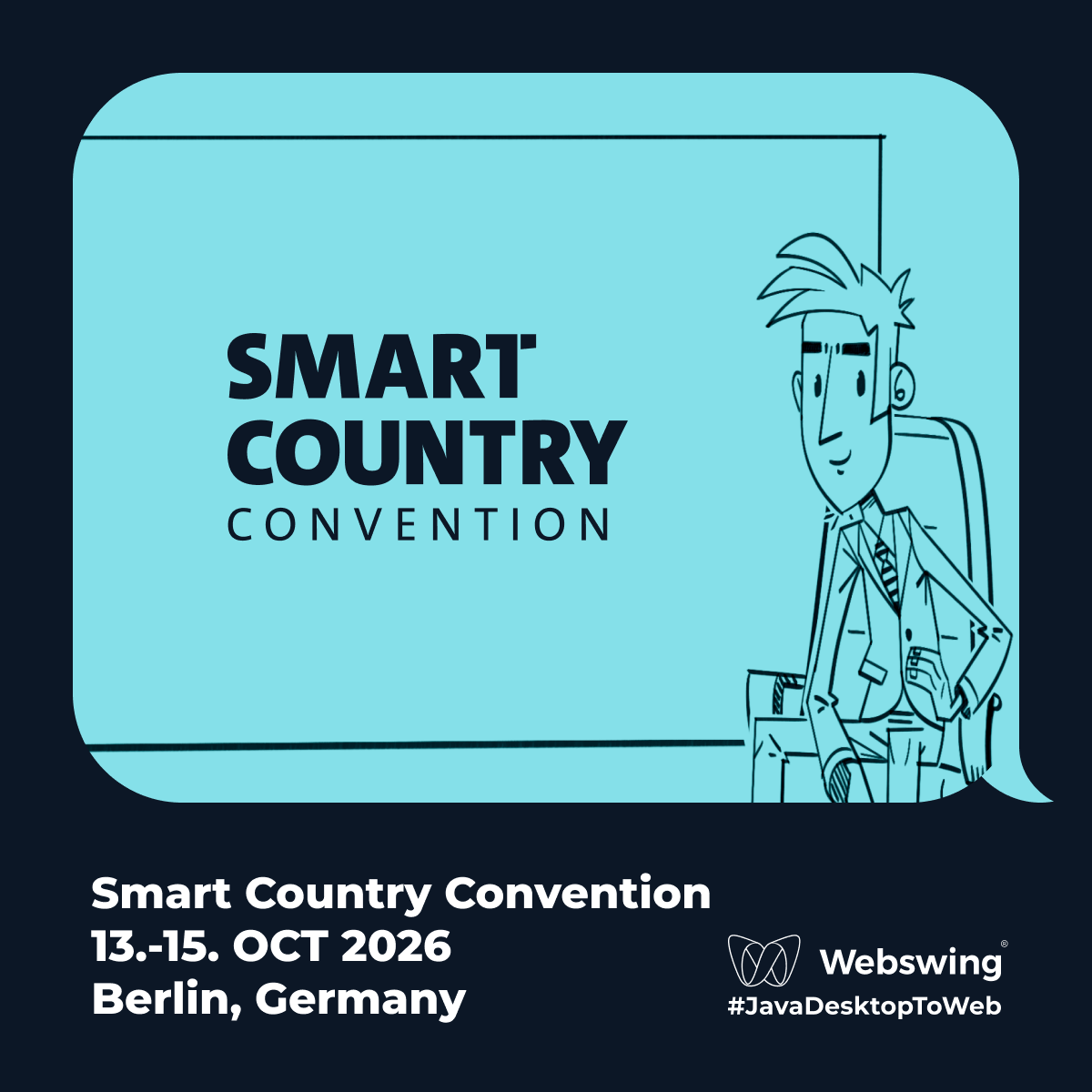 Meet us at Smart Country Convention in Berlin, Germany 2026