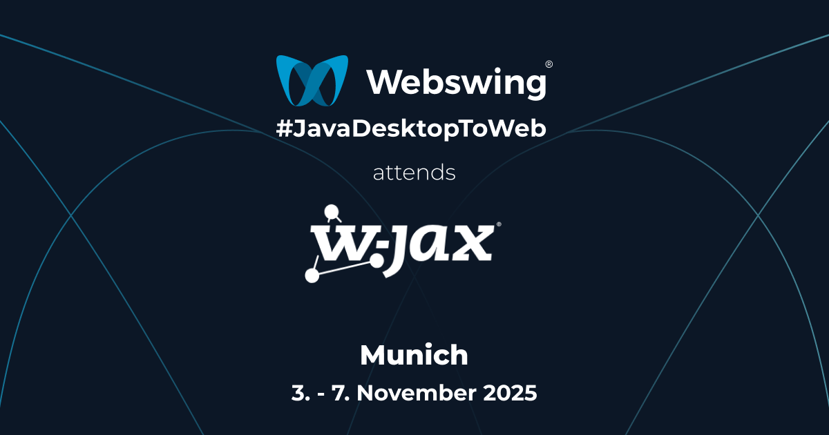 Meet us at W-JAX in Munich, Germany 2025