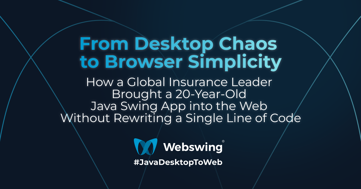 From Java Desktop Chaos to Browser Simplicity